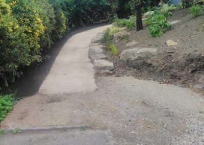Landscaping in West Yorkshire completed - Motability access created in a garden